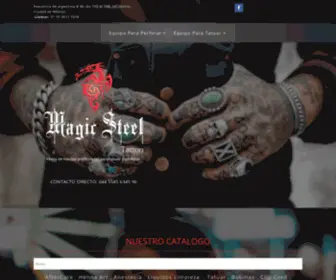 Magicsteeltattoo.com(Magicsteeltattoo) Screenshot