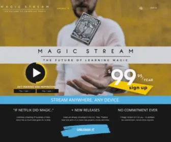 Magicstream.com(Magic Stream) Screenshot