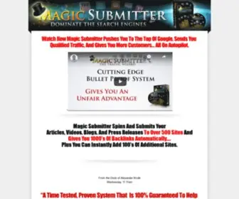 Magicsubmitter.com(Magic Submitter) Screenshot