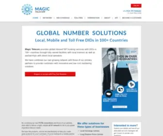 Magictelecom.com(Magic Telecom) Screenshot