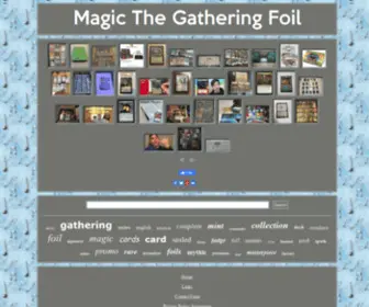 Magicthegatheringfoil.com(Magic The Gathering Foil) Screenshot