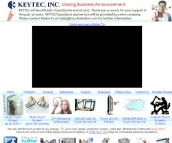 Magictouch.com(KEYTEC makes touch screen large) Screenshot