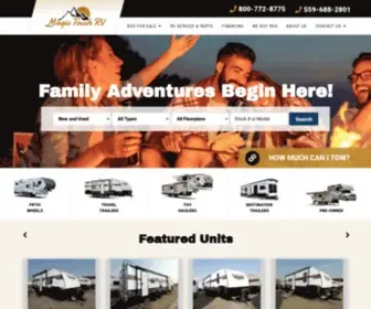 Magictouchrv.com(Magic Touch RVs) Screenshot