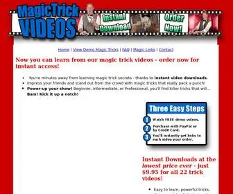 Magictrickvideos.com(Magic Trick Videos) Screenshot