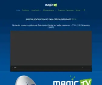 Magictv.cl(MagicTV) Screenshot