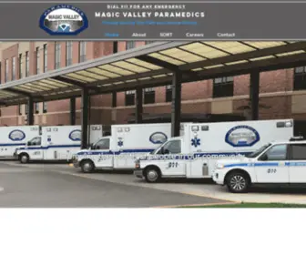 MagicValleyparamedics.com(Magic Valley Paramedics) Screenshot