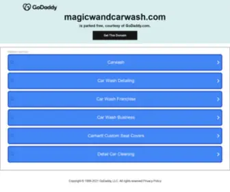 Magicwandcarwash.com(Magicwandcarwash) Screenshot