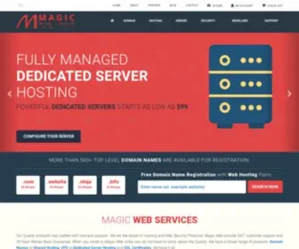 Magicwebindia.com(Domain,Web Hosting,VPS,Dedicated Server,SSL Certificate) Screenshot