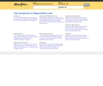 Magicyellow.com(Yellow Pages) Screenshot