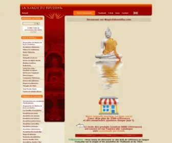 Magiedubouddha.com(La Magie du Bouddha) Screenshot