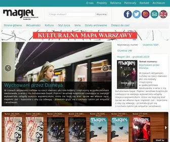 Magiel.waw.pl(WordPress.com is the best place for your personal blog) Screenshot