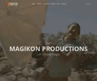 Magikon.com(MAGIKON PRODUCTIONS) Screenshot