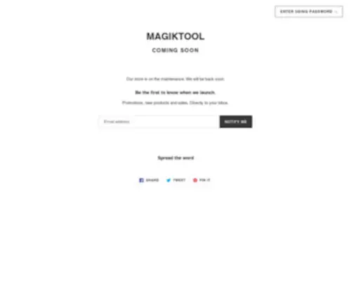 Magiktool.com(Magiktool) Screenshot