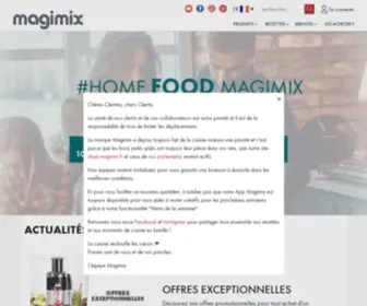 Magimix.fr(Site Officiel) Screenshot