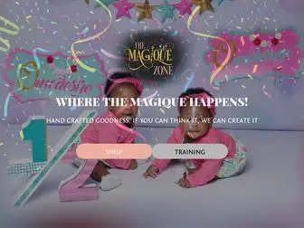 Magiquezone.com(Hand Crafted 3D Letters & Numbers) Screenshot