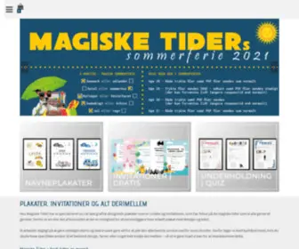Magisketider.dk(Magiske Tider) Screenshot
