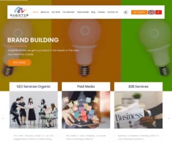 Magisterco.com(Marketing Services Outsourcing To Vietnam with remarkable solutions. Magister) Screenshot