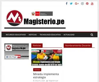 Magisterio.pe(Somos) Screenshot