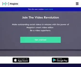 Magisto.com(Best Free Online Video Editor Tools) Screenshot
