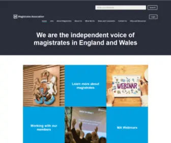 Magistrates-Association.org.uk(Magistrates Association) Screenshot