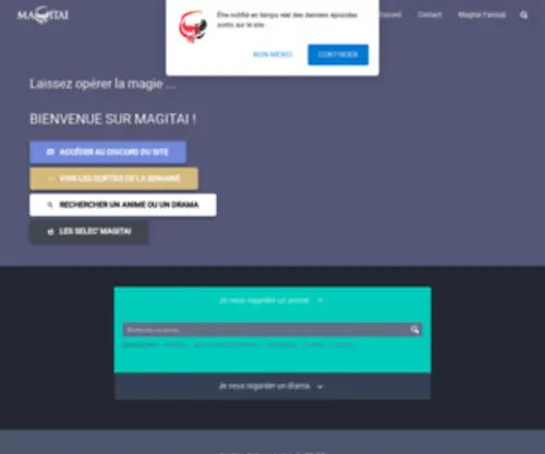 Magitai.fr(Magitai) Screenshot