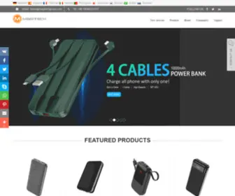 Magitechgroup.com(10 Years Power Bank China factory) Screenshot