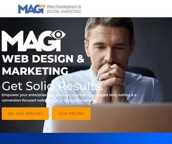 Magiwebdesign.com(MAGI Web Design) Screenshot