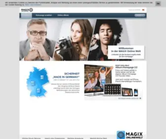 Magix-Photos.com(Magix Photos) Screenshot