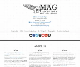 Maglaboratory.org(MAG Laboratory) Screenshot