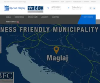 Maglaj.ba(Općina Maglaj) Screenshot