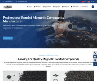 Maglastic.com(Magnetic compounds) Screenshot