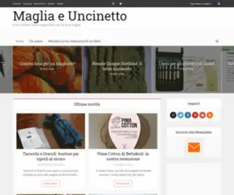 Maglia-Uncinetto.it(Maglia e Uncinetto) Screenshot