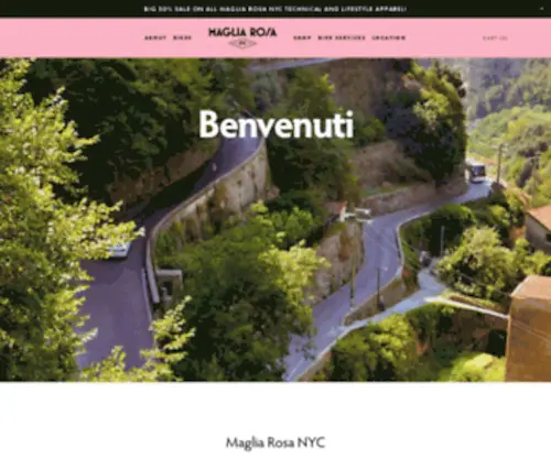 Magliarosanyc.com(Maglia Rosa) Screenshot