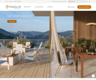Maglin.com(Maglin Site Furniture) Screenshot