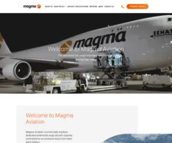 Magma-Aviation.com(Magma Aviation) Screenshot