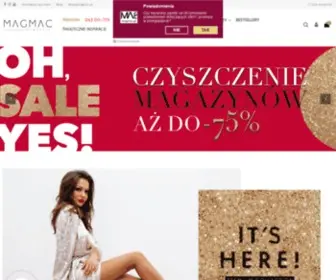 Magmac.pl(Sklep online z odzie) Screenshot