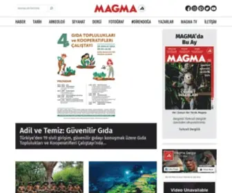 Magmadergisi.com(Magma Dergisi) Screenshot