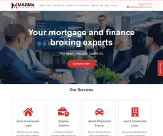 Magmafinance.com.au(Finance Broking Experts Sydney) Screenshot