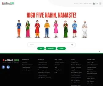 Magmahdi.com(General Insurance Company India) Screenshot
