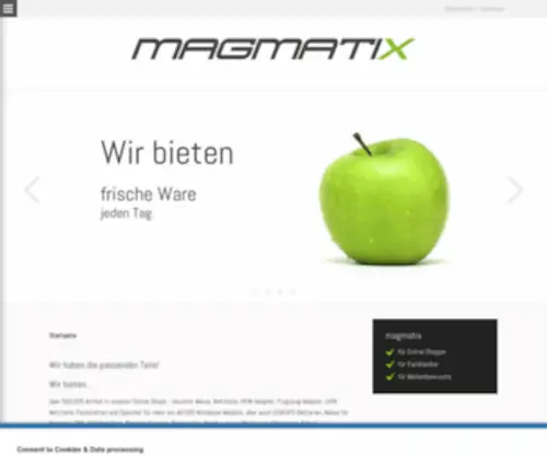 Magmatix.de(Wir haben die passenden Teile) Screenshot