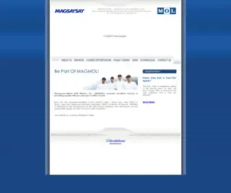 Magmol.com(Magsaysay MOL Marine) Screenshot