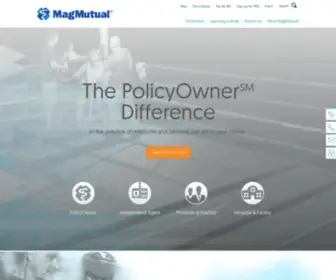 Magmutual.com(Magmutual) Screenshot