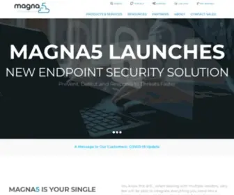Magna5Global.com(SD-WAN, Cyber Security, Data Backup & Recovery) Screenshot