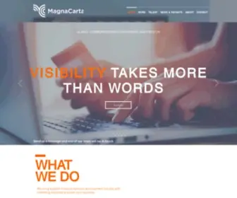 Magnacartacomms.com(MagnaCarta Communications) Screenshot