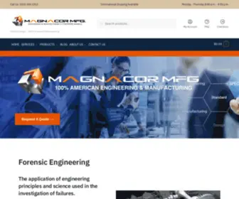 Magnacormfg.com(Magnacor Mfg) Screenshot