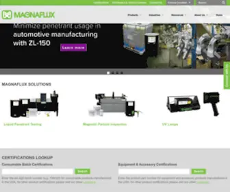 Magnaflux.com(Magnaflux EMEAR) Screenshot