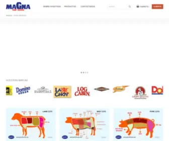 Magnafoods.com(Magna) Screenshot