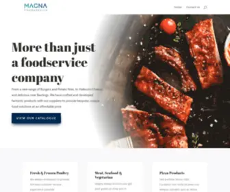 Magnafoodservice.co.uk(Foodservice Heston) Screenshot