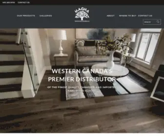 Magnahardwoodfloors.com(Magna Hardwood Flooring) Screenshot