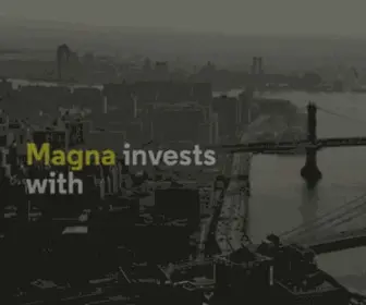 Magnainvests.com(A New York based investment firm) Screenshot